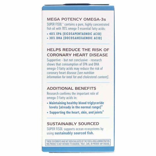 Super Fisol Enteric-Coated Fish Oil, NWA